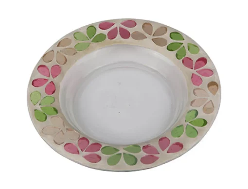 Cello Candle Charger - Petals