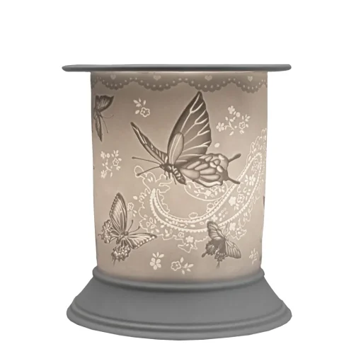 Cello Electric Wax Burner Porcelain Straight - Silk Wings