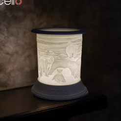 Cello Electric Wax Burner Porcelain Straight - Polar Bear