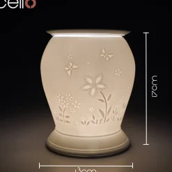 Cello Electric Wax Burner Porcelain Barrel - Flower