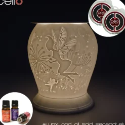 Cello Electric Wax Burner Porcelain Barrel - Fairy Tale
