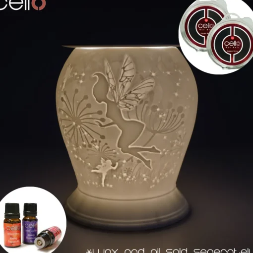 Cello Electric Wax Burner Porcelain Barrel - Fairy Tale