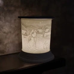 Cello Electric Wax Burner Porcelain Straight - Winter Husky