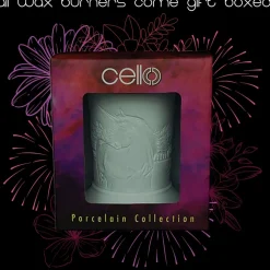 Cello Electric Wax Burner Porcelain Straight - Nature