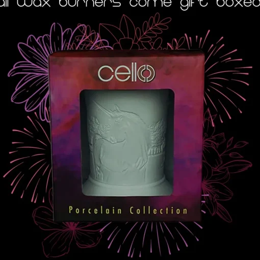 Cello Electric Wax Burner Porcelain Straight - Nature