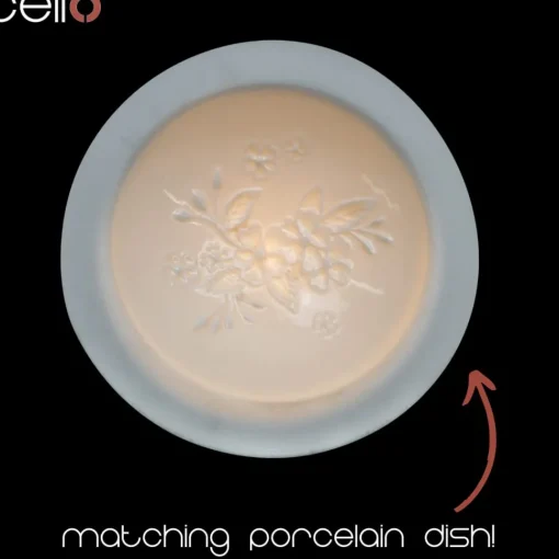 Cello Electric Wax Burner Porcelain Straight - Spring Time