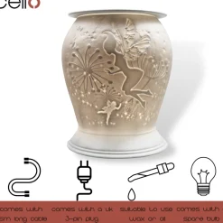 Cello Electric Wax Burner Porcelain Barrel - Fairy Tale
