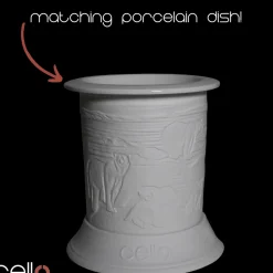 Cello Electric Wax Burner Porcelain Straight - Polar Bear