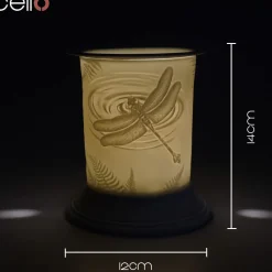 Cello Electric Wax Burner Porcelain Straight - Nature