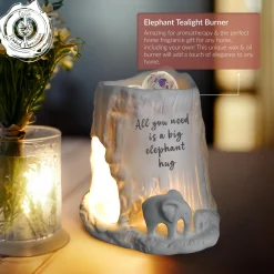 Cello Elephant Tealight Burner - All you need is a big Elephant hug