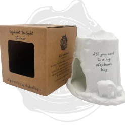 Cello Elephant Tealight Burner - All you need is a big Elephant hug
