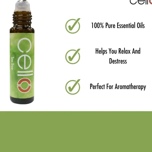 Cello Essential Oil Roll On - Tea Tree