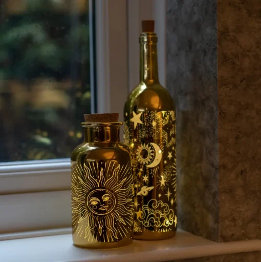 Cello Lighting - Celestial Gold Bottle - Small