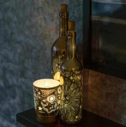 Cello Lighting - Celestial Gold Bottle - Small