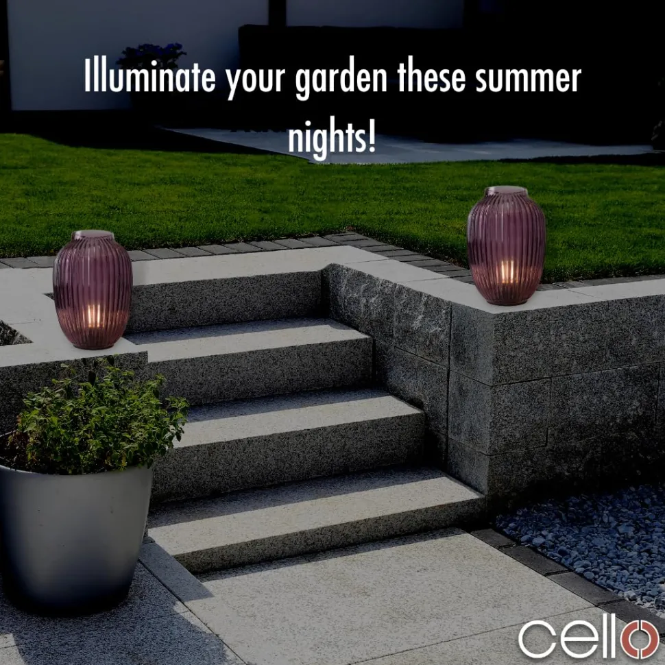 Cello Lighting - Classic Barrel Large & Medium - Purple