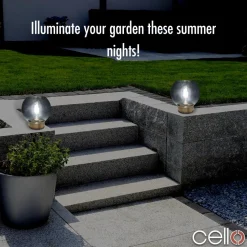 Cello Lighting - Globe Medium Lake Blue