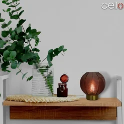 Cello Lighting - Orb Medium Dark Red