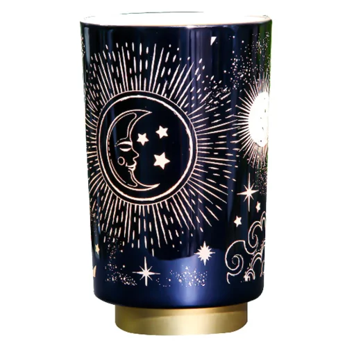 Cello Lighting -Celestial Midnight Blue Lamp - Large