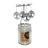Cello Naked Candle with Convection Spinner - Tinted Rose