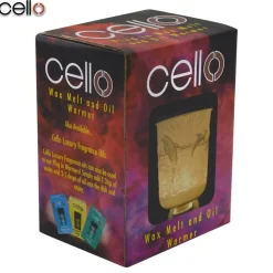 Cello Porcelain Plug In Electric Wax Burner - Dolphin