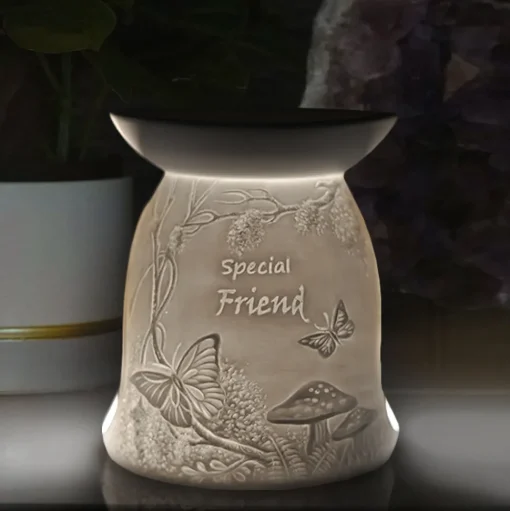 Cello Porcelain Tealight Burner - Special Friend Woodland