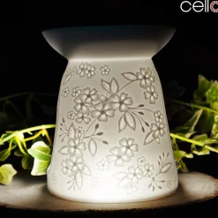 Cello Porcelain Tealight Burner - Spring Time