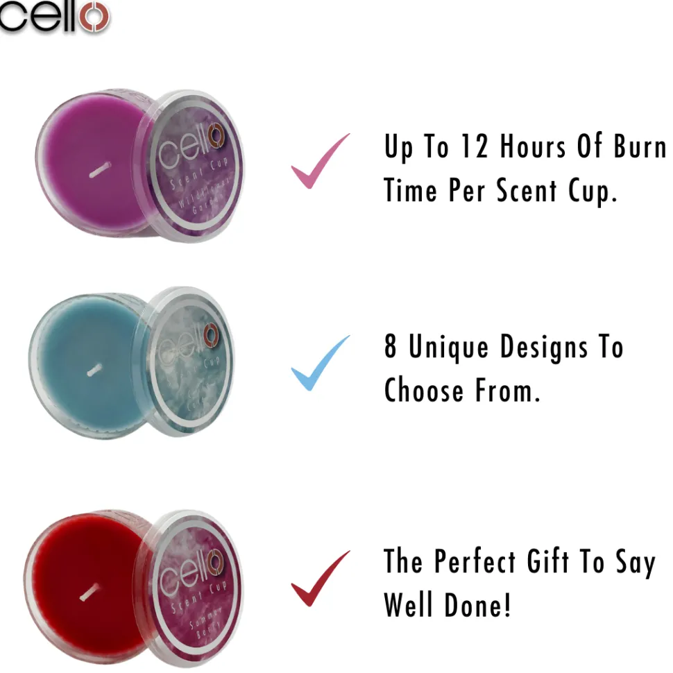 Cello Scent Cup Trio - Congratulations