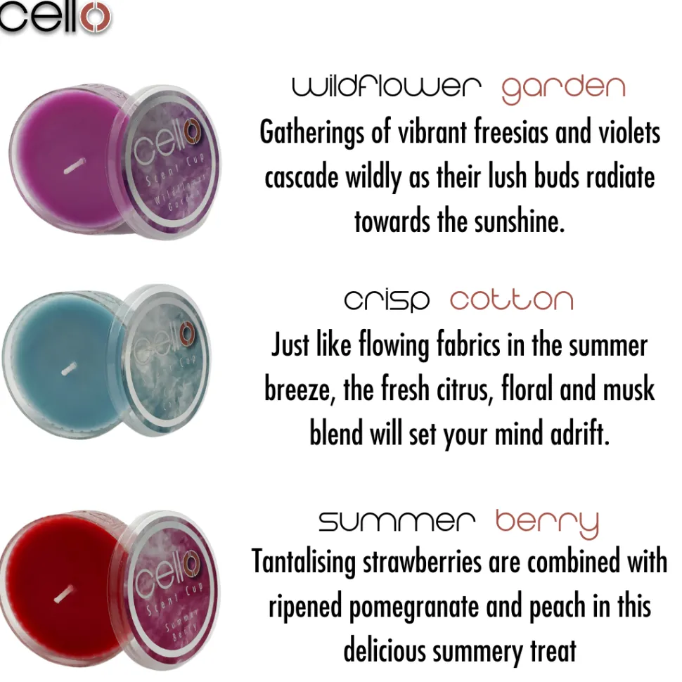 Cello Scent Cup Trio - Congratulations