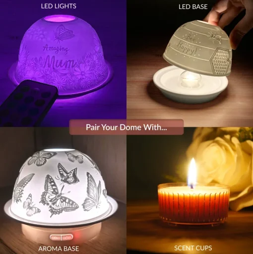 Cello Tealight Dome - Dog