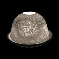 Cello Tealight Dome - Lion