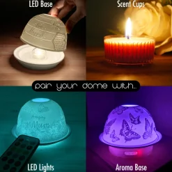 Cello Tealight Dome - You Light Up My Life