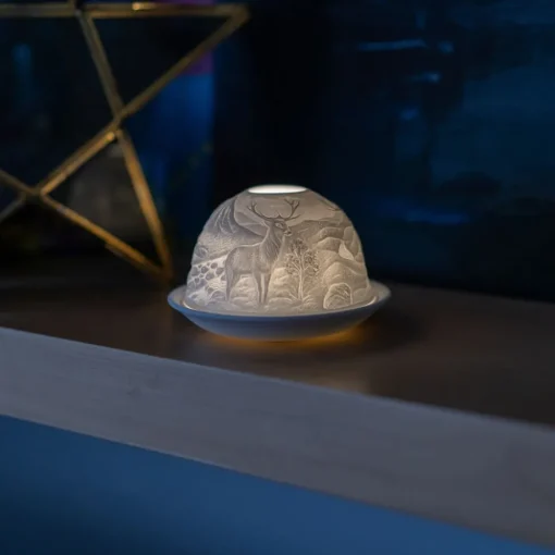 Cello Tealight Dome Bundle - Highland Stag