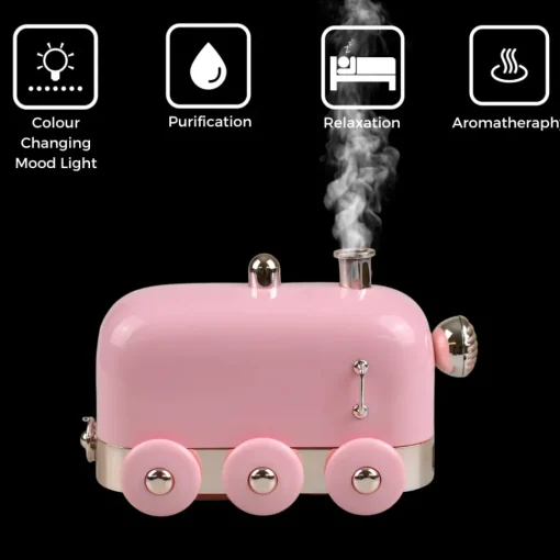 Cello Ultrasonic Diffuser - Pink Train USB