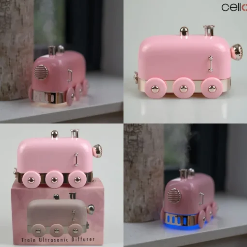 Cello Ultrasonic Diffuser - Pink Train USB