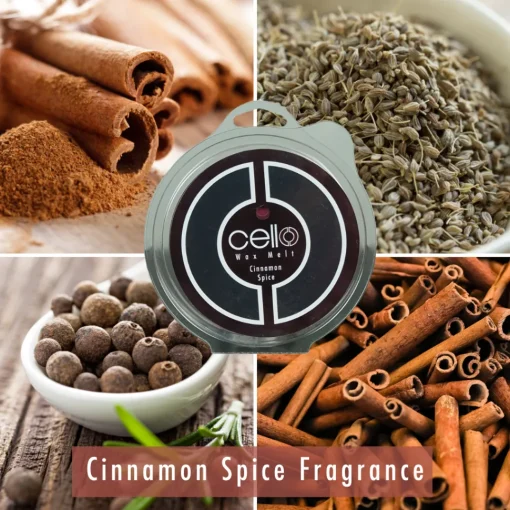 Cello Wax Melt - Cinnamon Spice