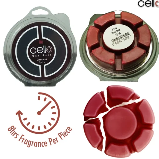 Cello Wax Melt - Cinnamon Spice