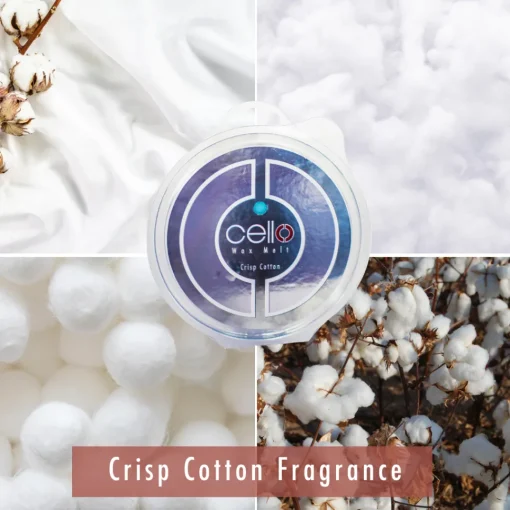 Cello Wax Melt - Crisp Cotton