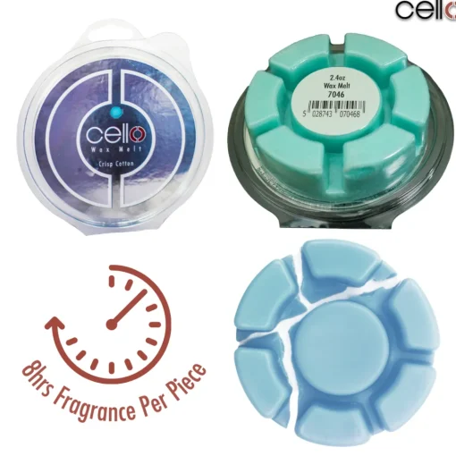Cello Wax Melt - Crisp Cotton