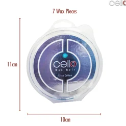Cello Wax Melt - Crisp Cotton