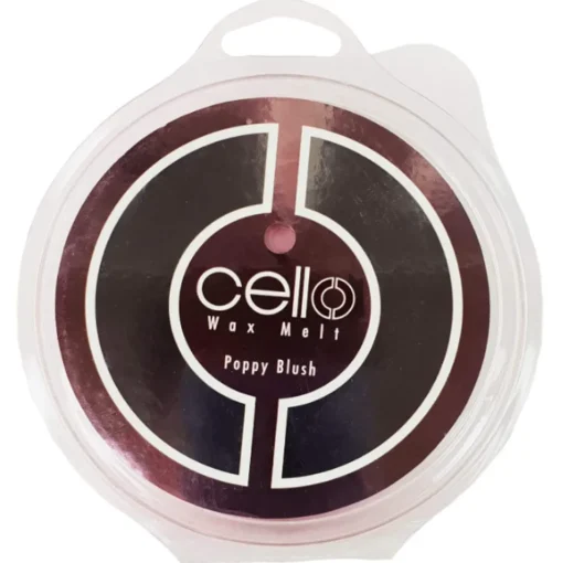 Cello Wax Melt - Poppy Blush