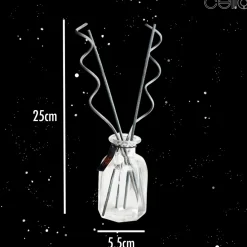 Cello Zodiac Reed Diffuser - Cancer with Clear Quartz - Radiant Flora
