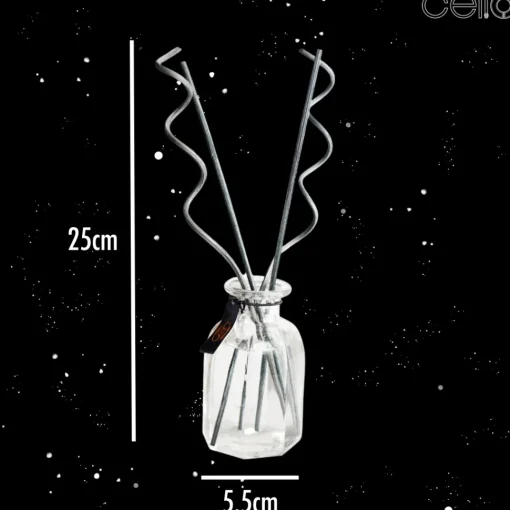 Cello Zodiac Reed Diffuser - Cancer with Clear Quartz - Radiant Flora