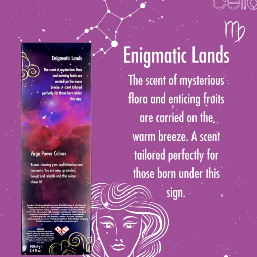 Cello Zodiac Reed Diffuser - Virgo with Lazurite - Enigmatic Lands