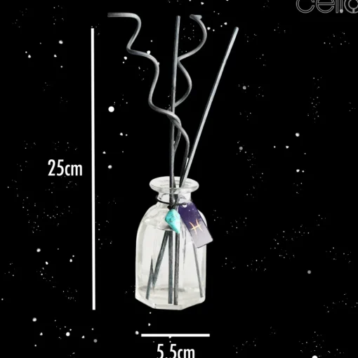 Cello Zodiac Reed Diffuser - Pisces with Aquamarine - Arcane Oceans