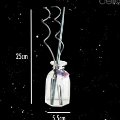 Cello Zodiac Reed Diffuser - Aquarius with Amethyst - Arcane Oceans