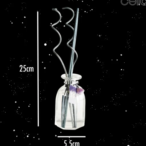 Cello Zodiac Reed Diffuser - Aquarius with Amethyst - Arcane Oceans