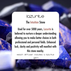 Cello Zodiac Reed Diffuser - Virgo with Lazurite - Enigmatic Lands