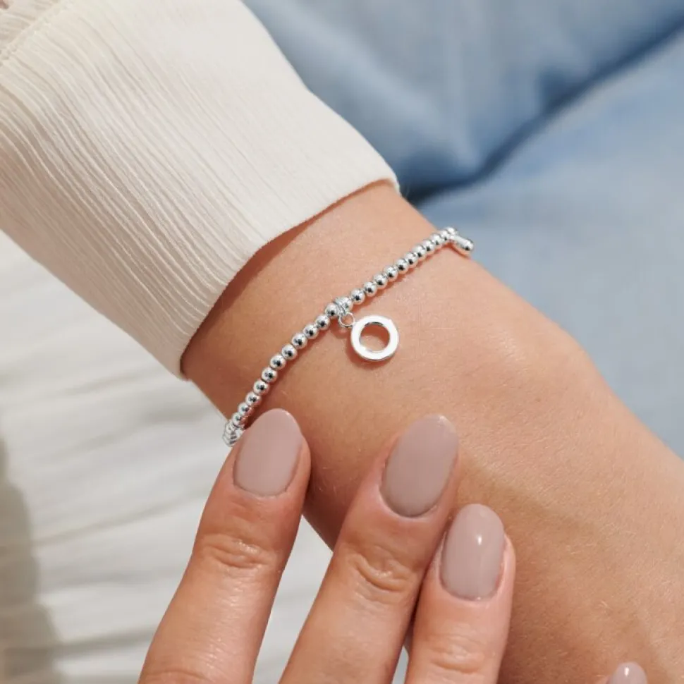 Joma Jewellery Bracelet - A Little Alphabet 'O'