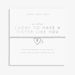 Joma Jewellery Bracelet - A Little Lucky to Have a Sister Like You