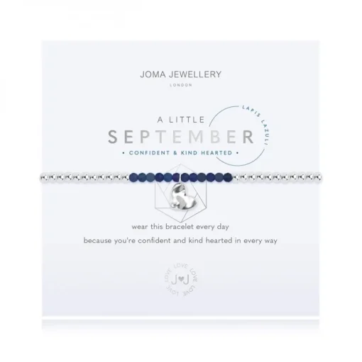 Joma Jewellery Bracelet - a little BIRTHSTONE SEPTEMBER LAPIS